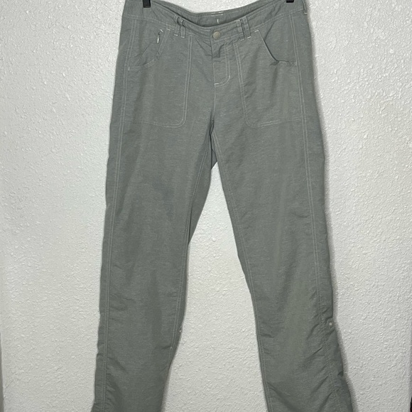 The North Face Roll Up Pants/Capris Sz 8 - Picture 2 of 11